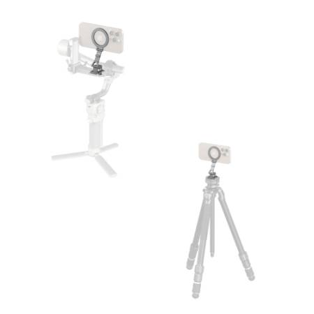 SmallRig 5339 - magnetyczny uchwyt na telefon z mocowaniem Arca_Przykład zastosowania_2